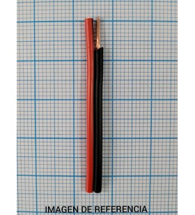CABLE PARALELO 2X22 NEGRO/ROJO