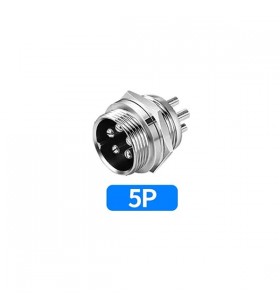 GX12MP5 CONECTOR MACHO...