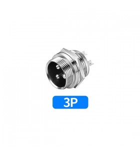 GX12MP3 CONECTOR MACHO...