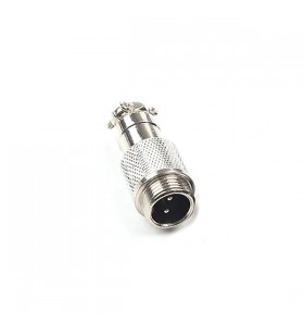 GX12MV2 CONECTOR MACHO...