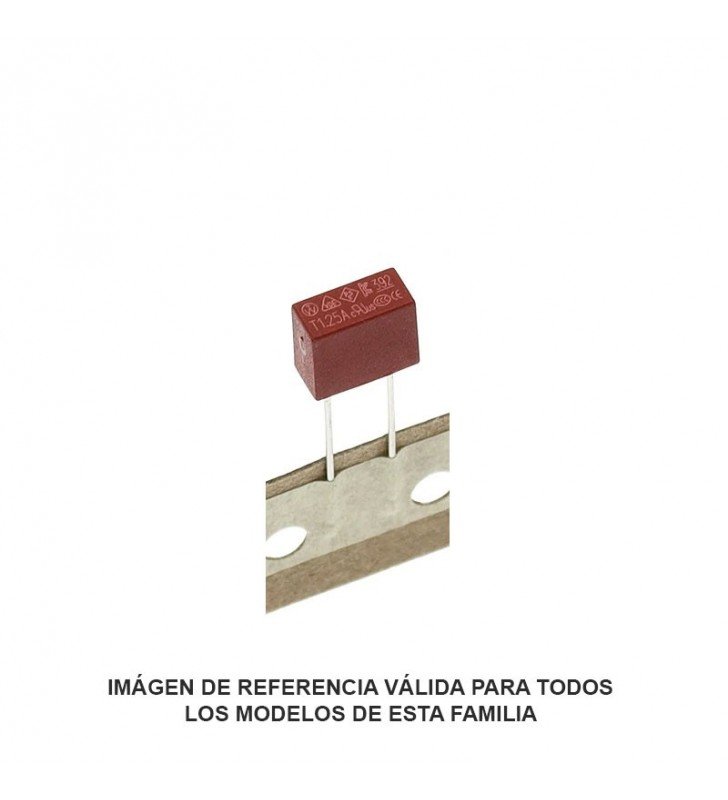 TE5PCB0.5A FUSIBLE CORTE LENTO 0.5A PCB