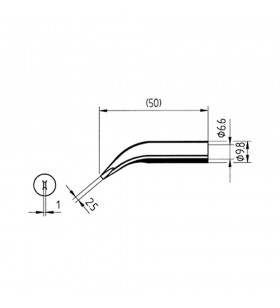 832WD PUNTA PALETA 2.5MM...